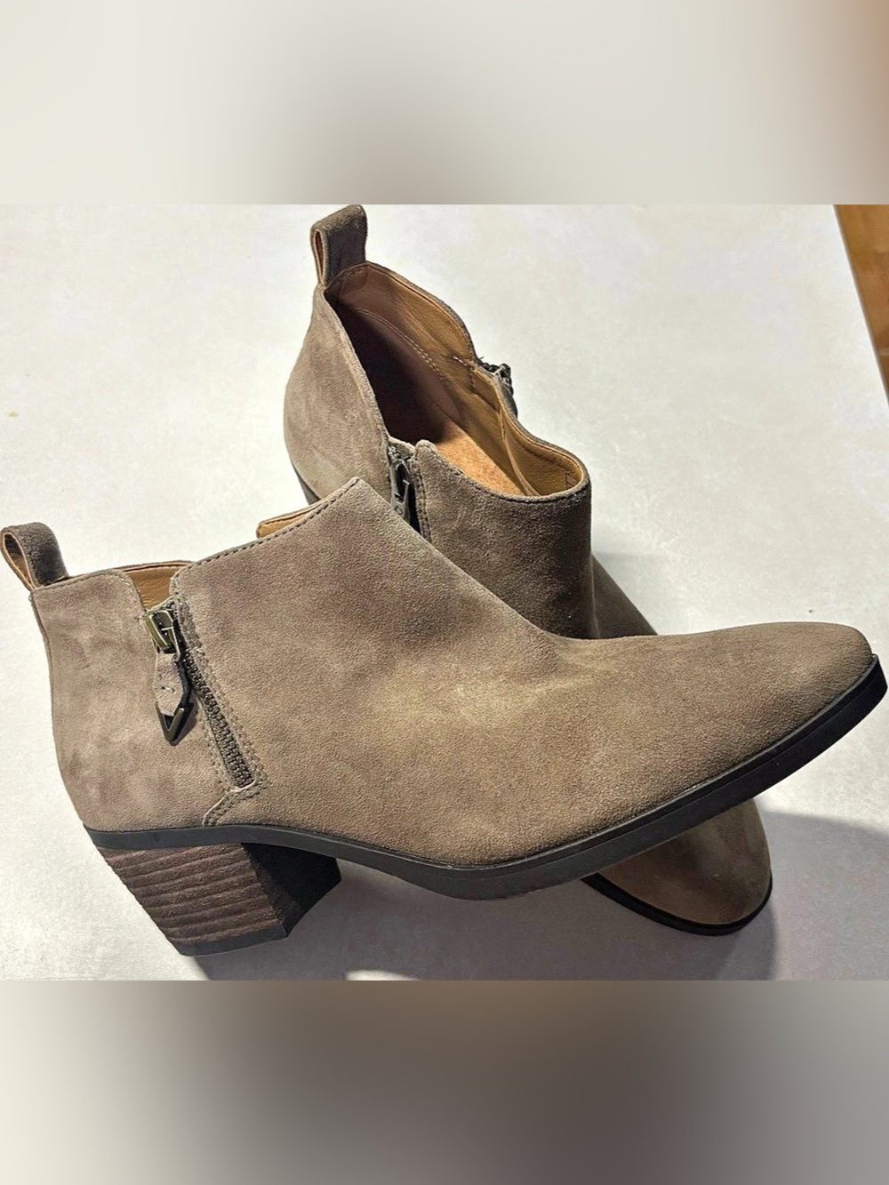 Vionic Cecily Waterproof Ankle Boots Brown US 9.5